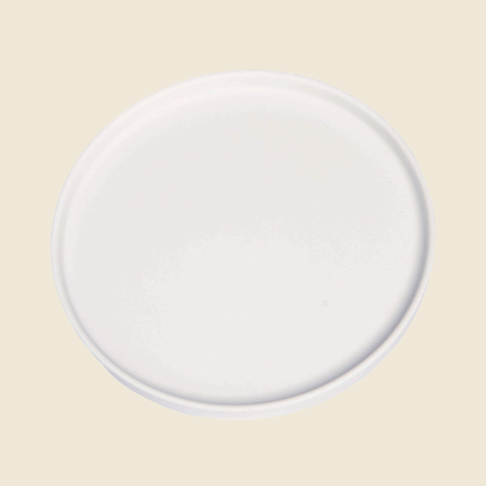 Grey Saucer for Planter