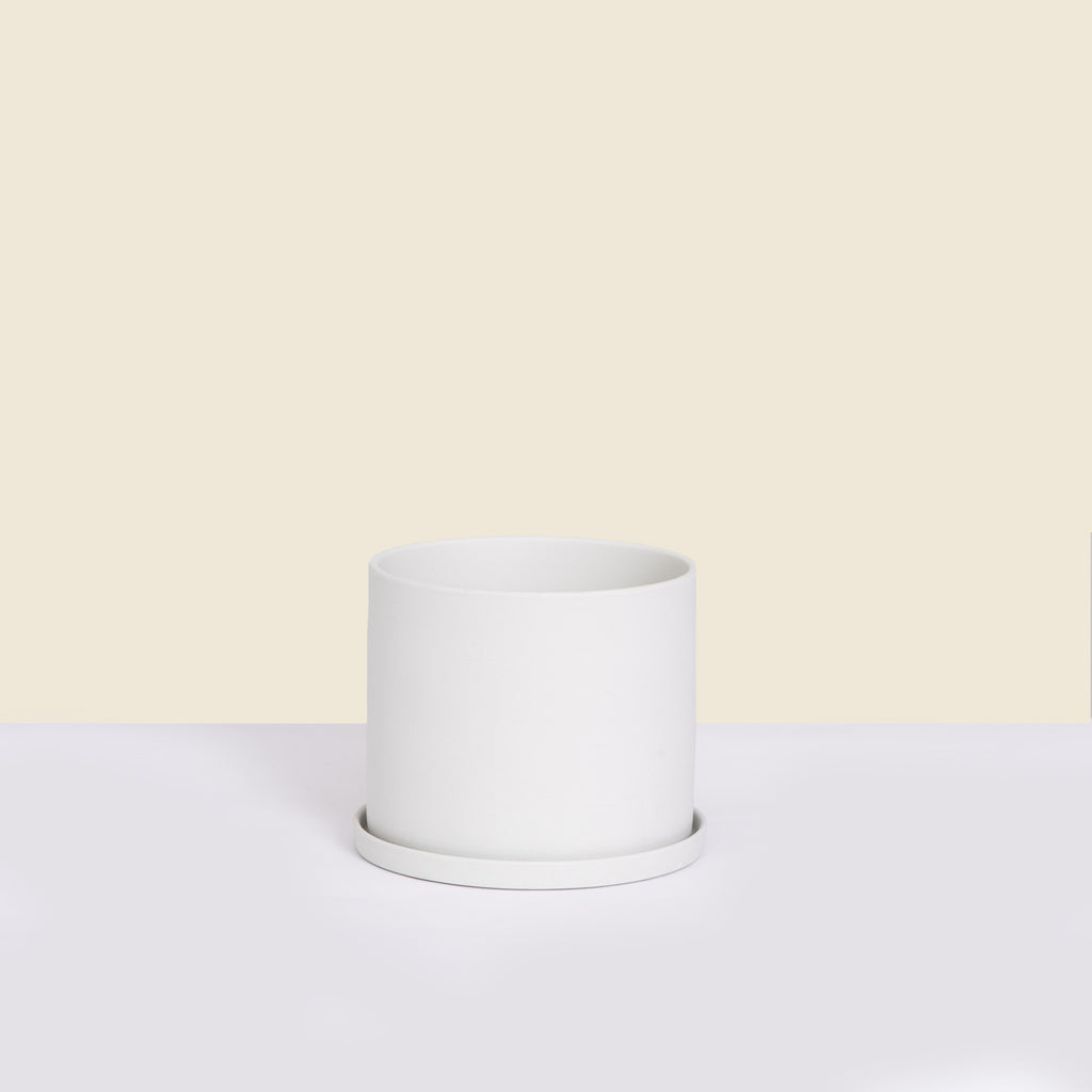 Small Grey Plant Pot