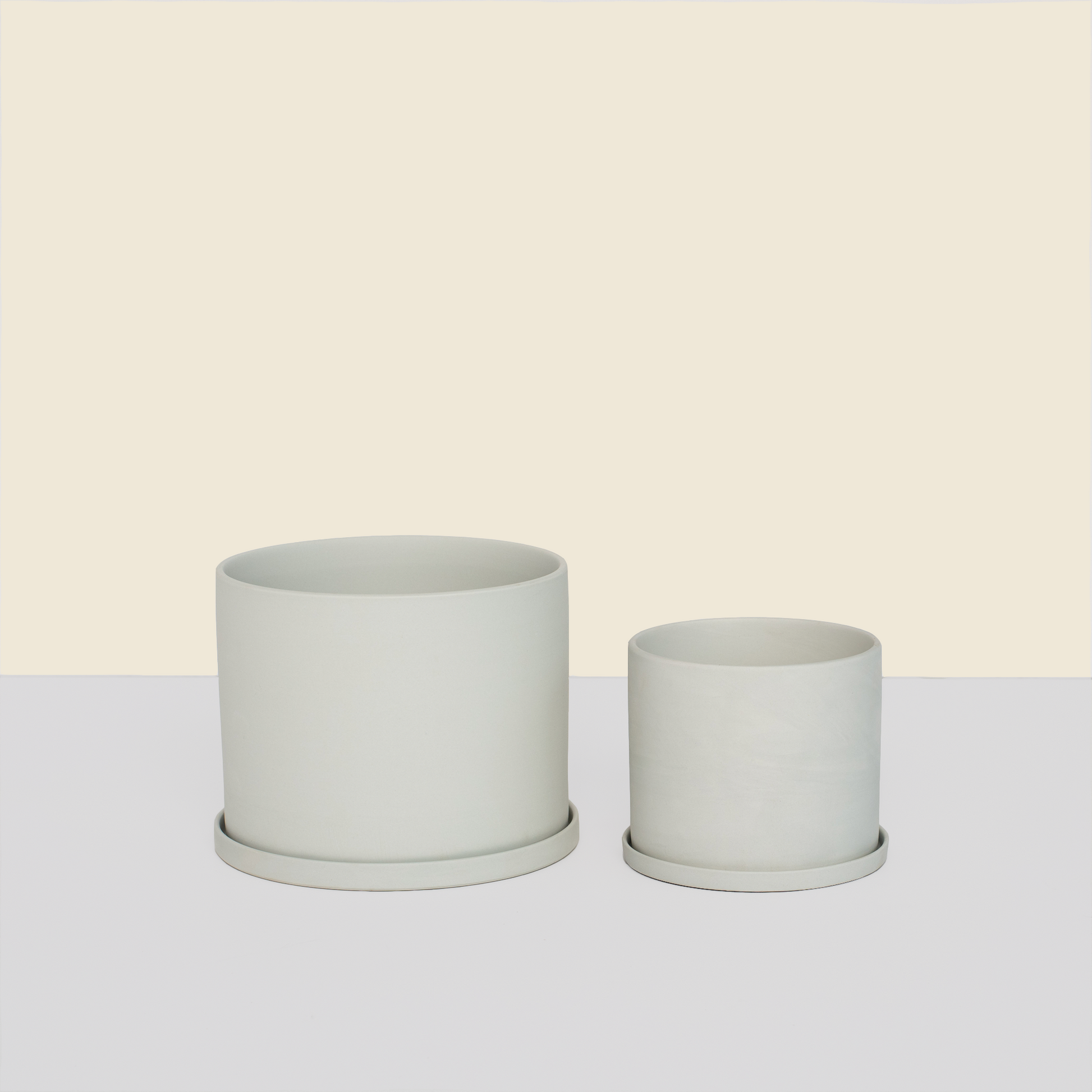 Bundle of Grey Plants Pots 